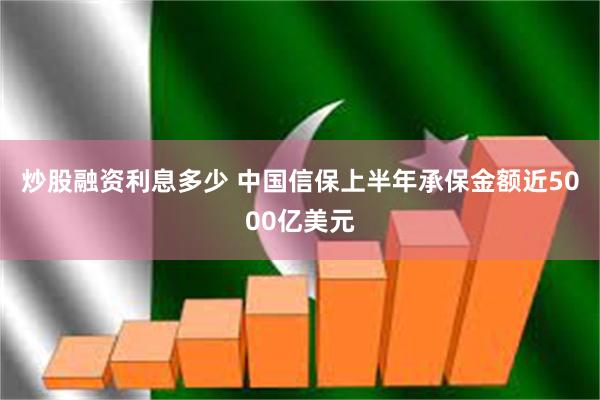 炒股融资利息多少 中国信保上半年承保金额近5000亿美元